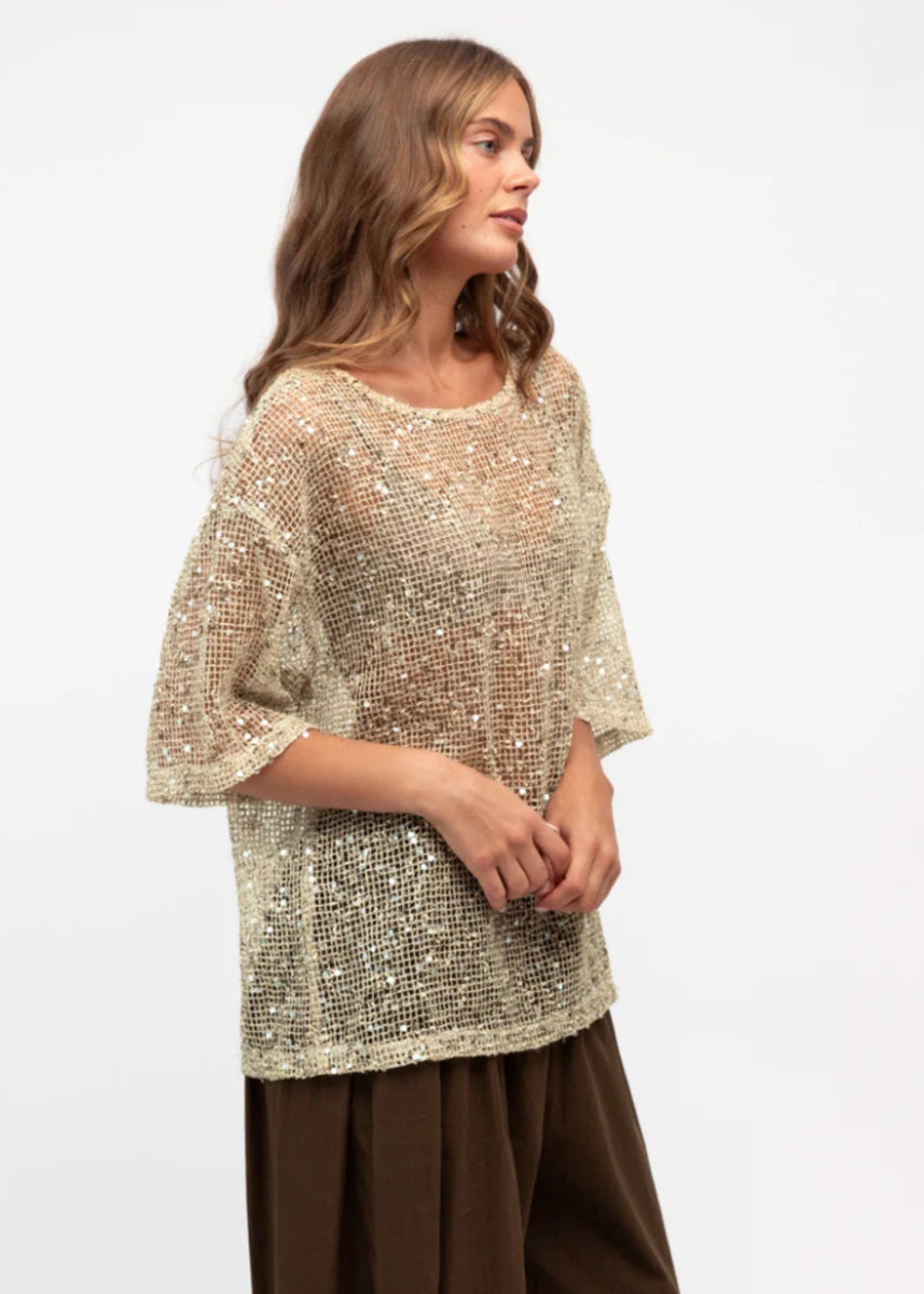 STARDUST TOP - COCOA