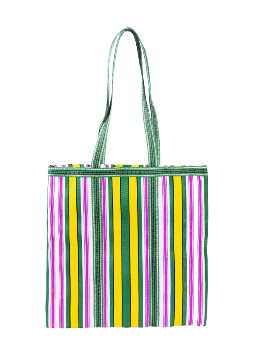LA BAULE YELLOW-GREEN TOTE