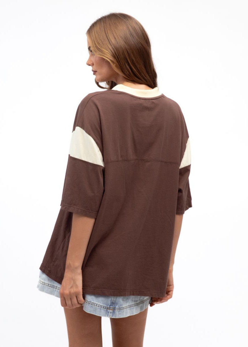 COSTA RICA DREAMS TEE - CHOCOLATE