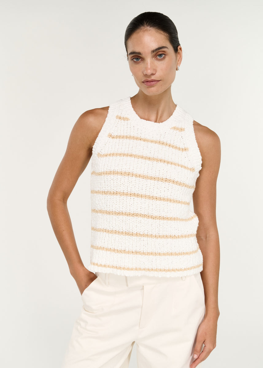 COVE STRIPE KNIT TANK