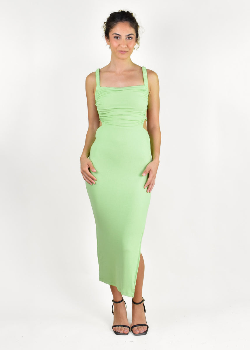 CLEARY DRESS - GREEN