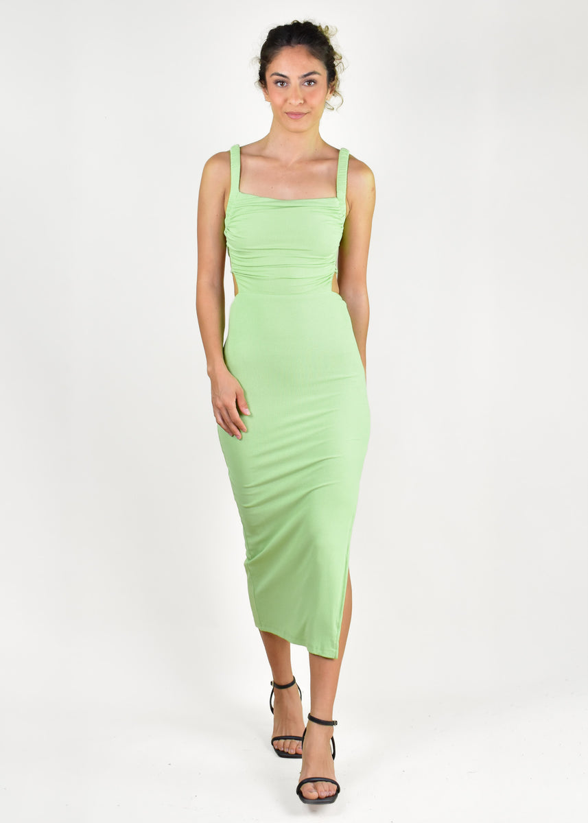 CLEARY DRESS - GREEN
