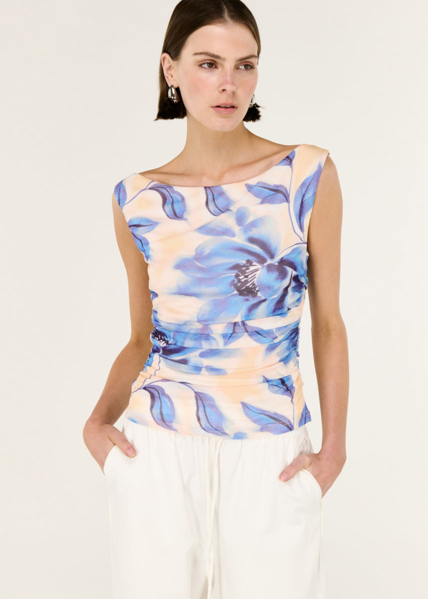 FLEUR MESH TOP