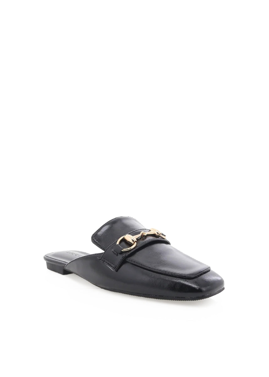 HELIA SLIDE - BLACK SHINE