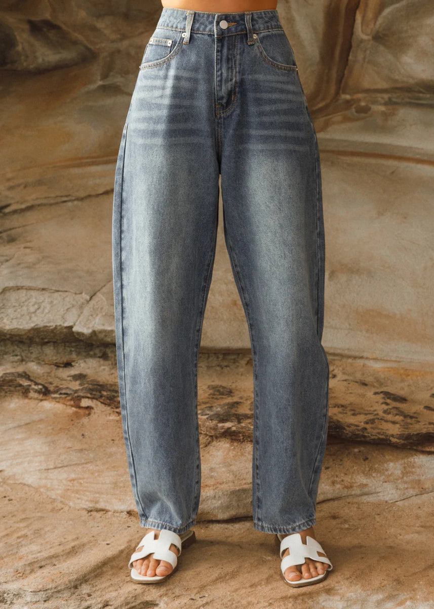 HUNTER BARREL JEANS