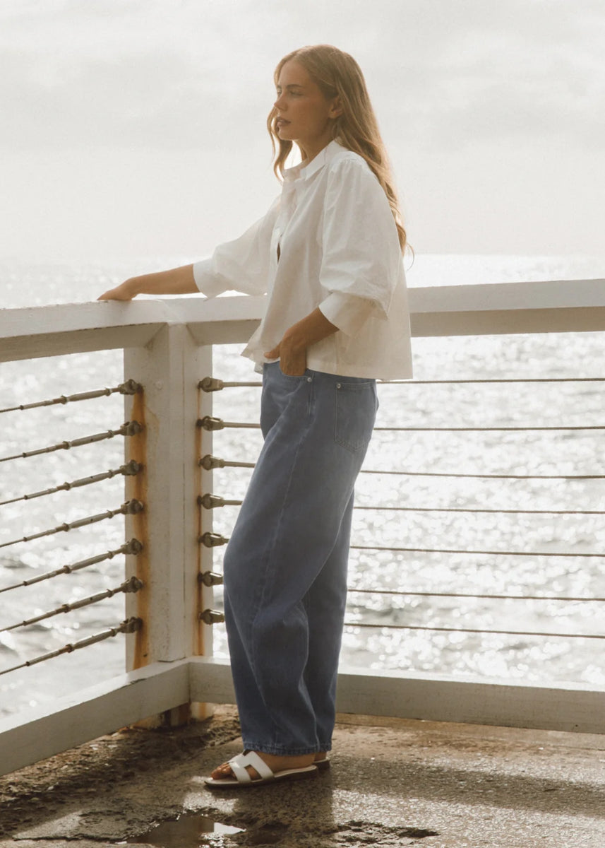 HUNTER BARREL JEANS
