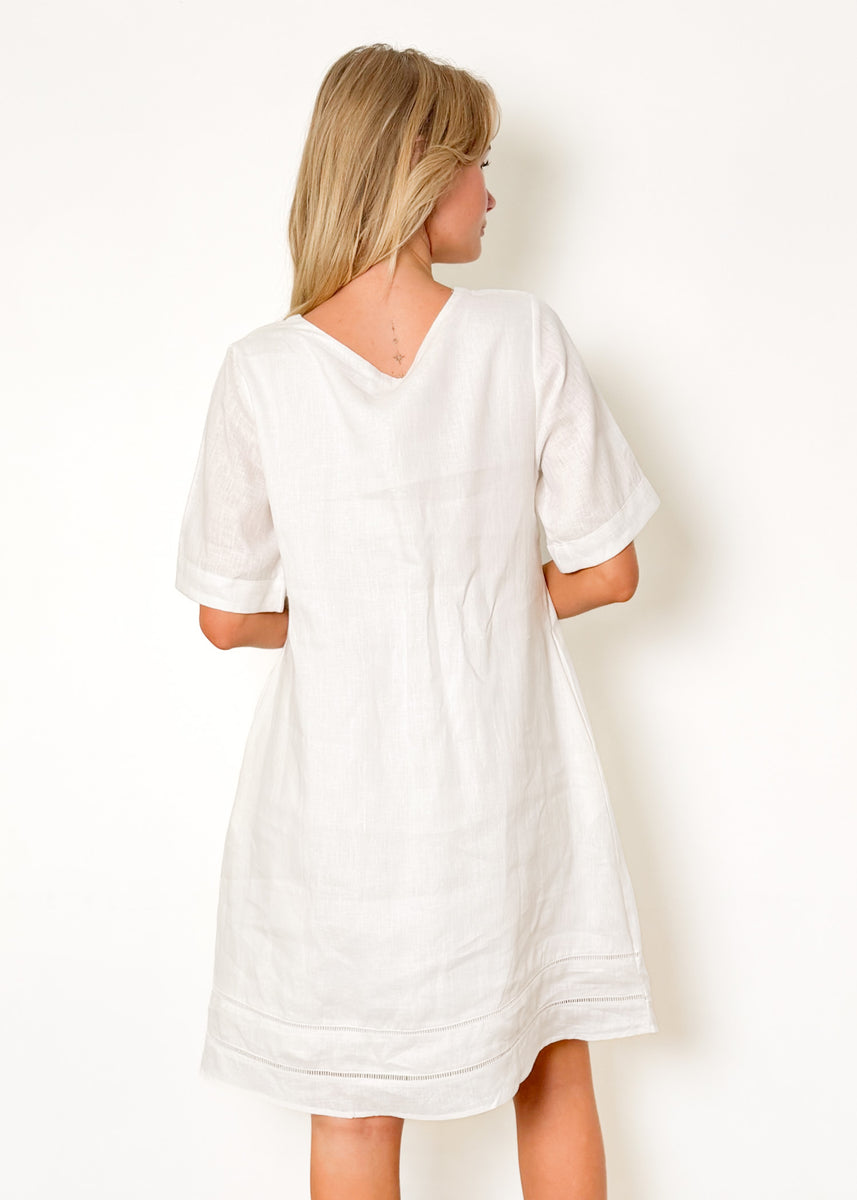 NARE DRESS - WHITE