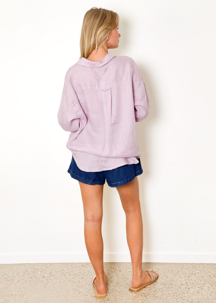 LUSSO SHIRT - MAUVE