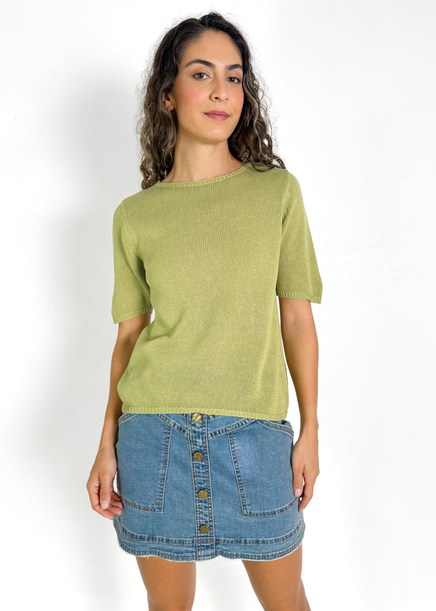 SUMMER TEE - SAGE