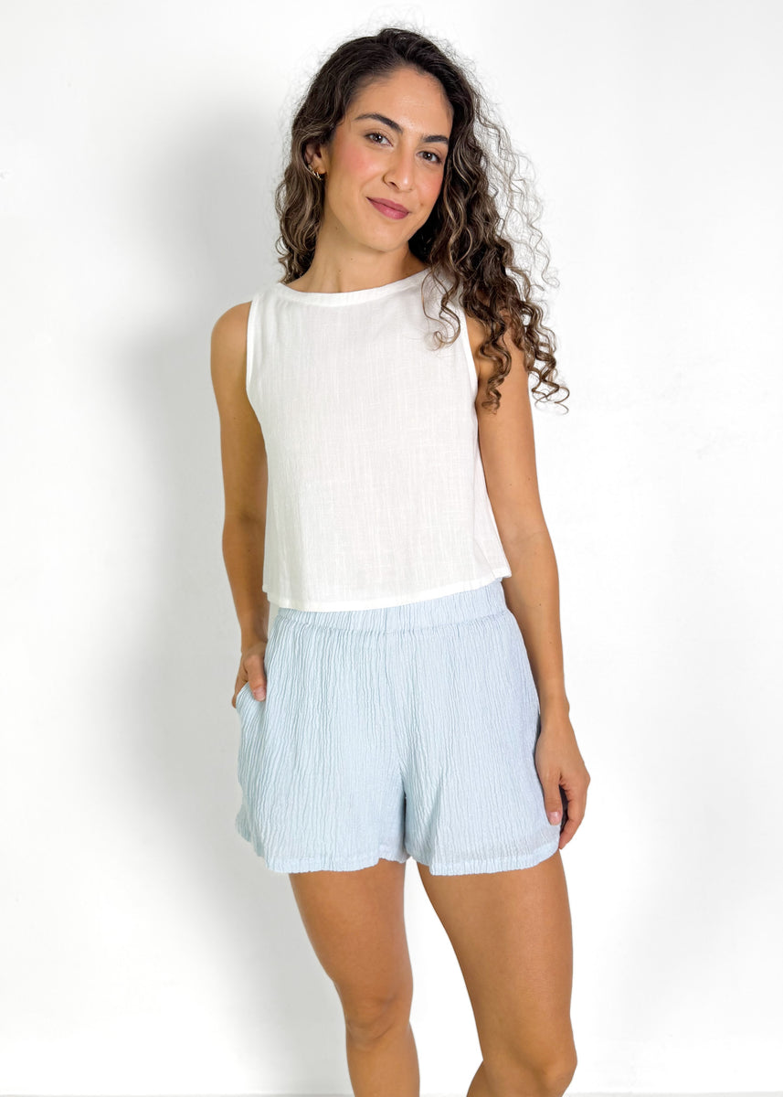 ALICE SHORTS - BLUE