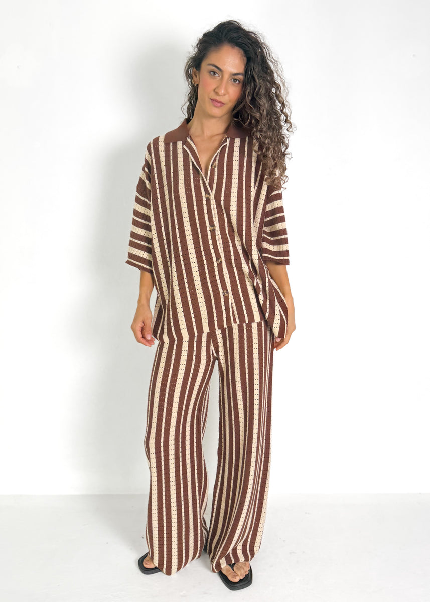 LAURA SET - CHOCOLATE