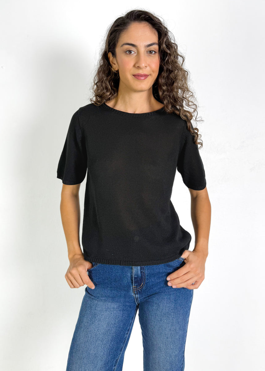 SUMMER TEE - BLACK