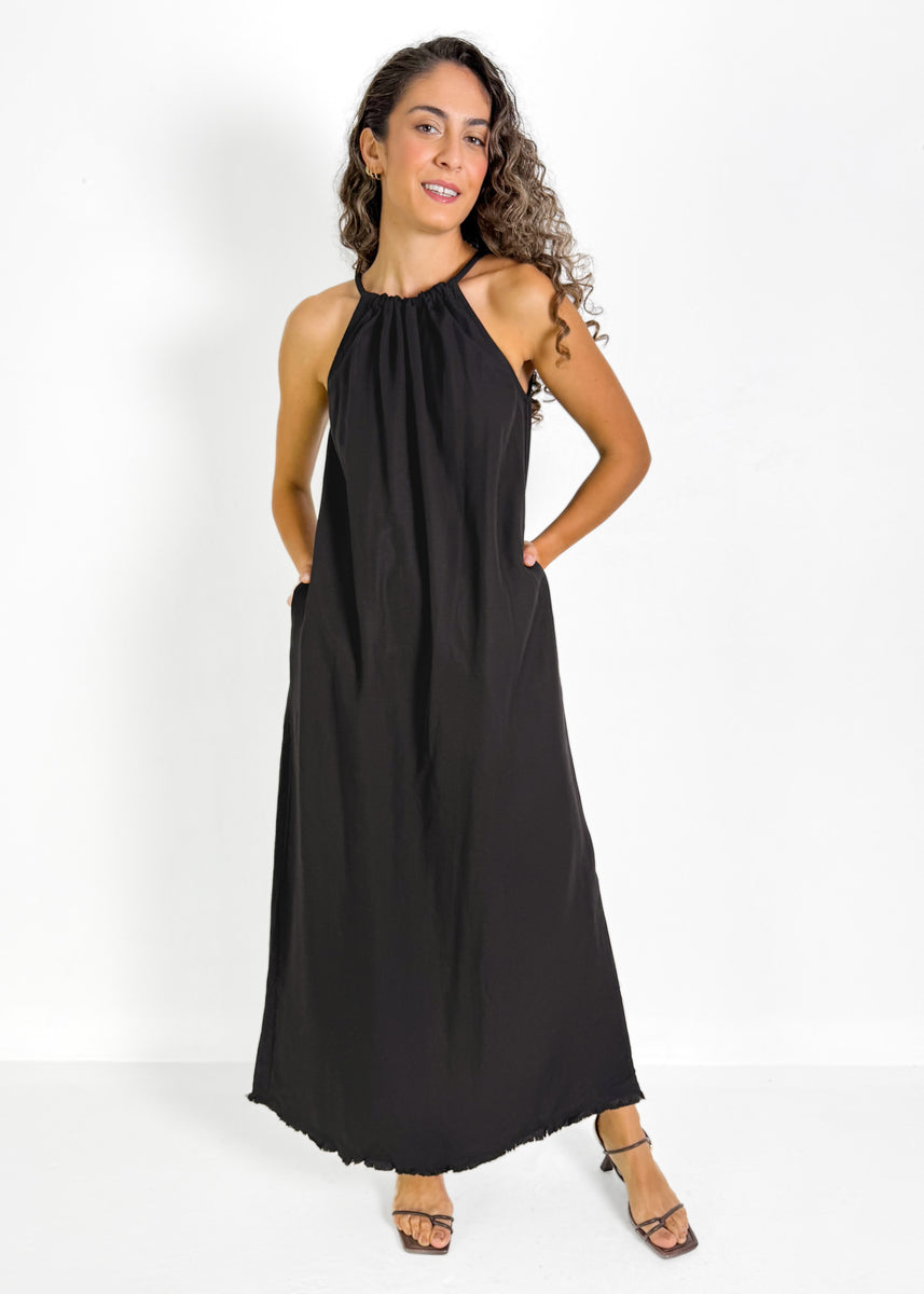 GIGI MAXI DRESS - BLACK