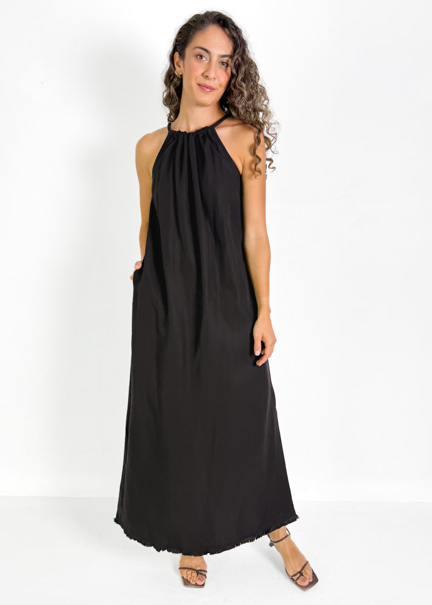 GIGI MAXI DRESS - BLACK