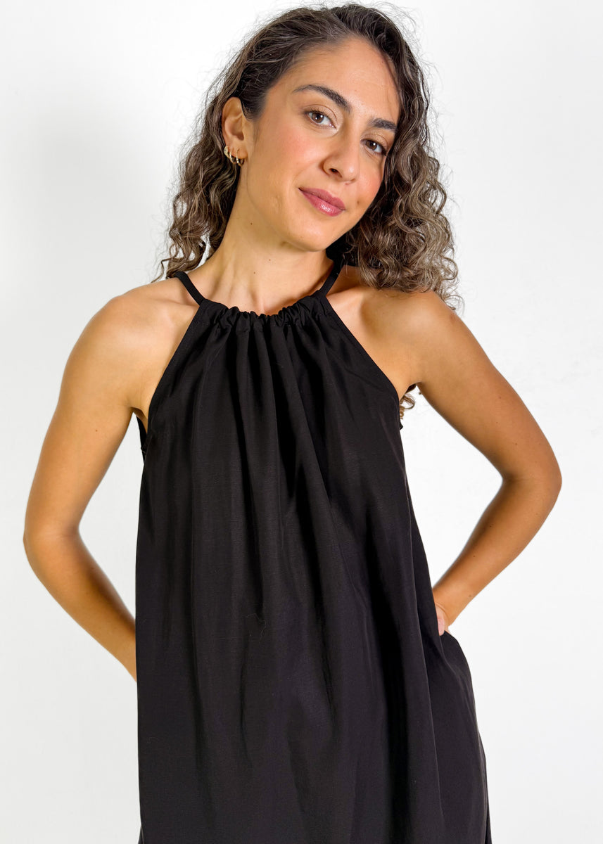 GIGI MAXI DRESS - BLACK