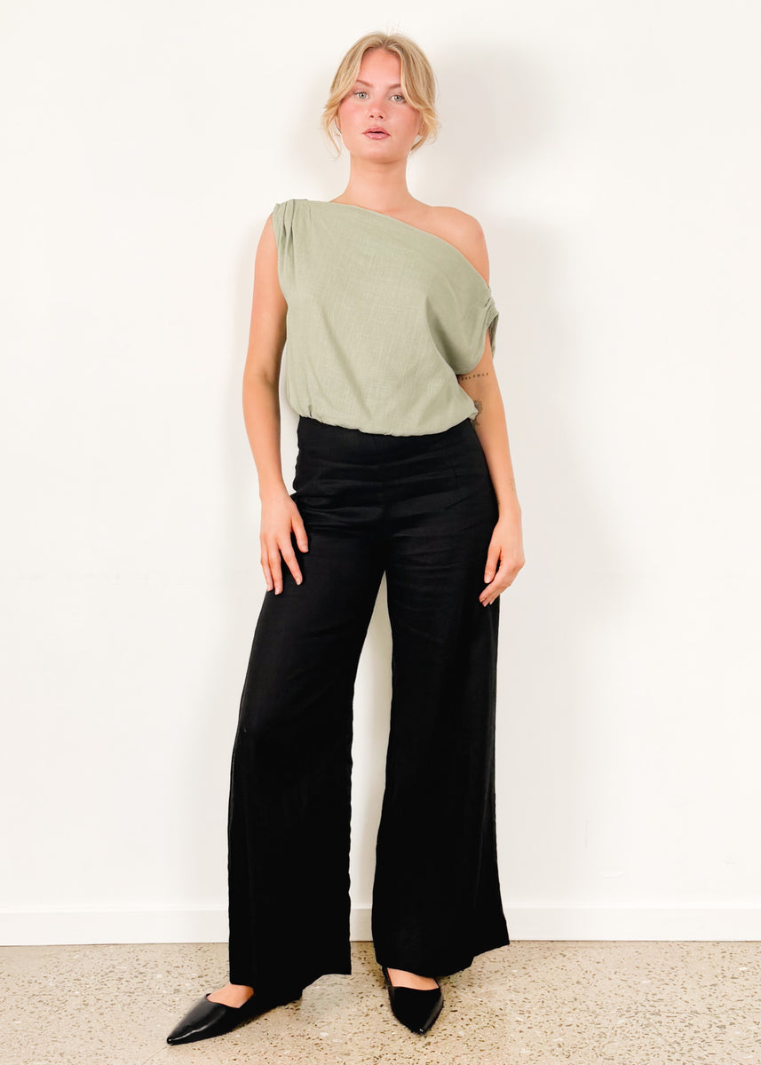 XANTHE TOP - SAGE