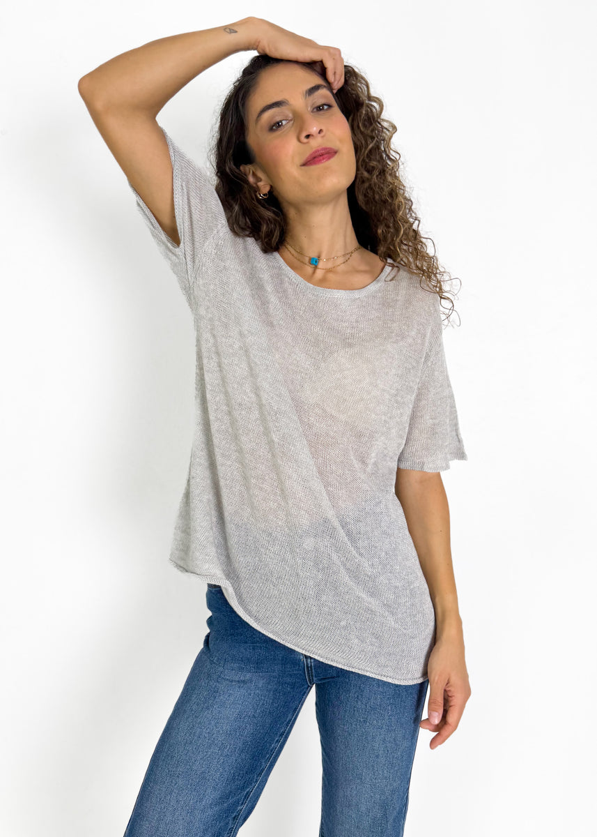 SIENNA TOP - GREY