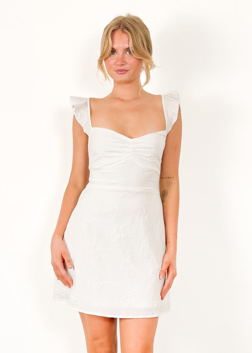 TOMII DRESS - WHITE