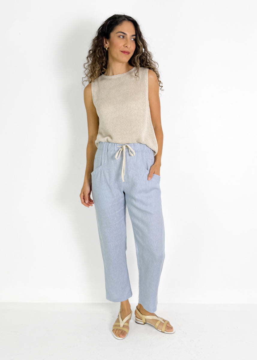 LUXE PANTS -CHAMBRAY