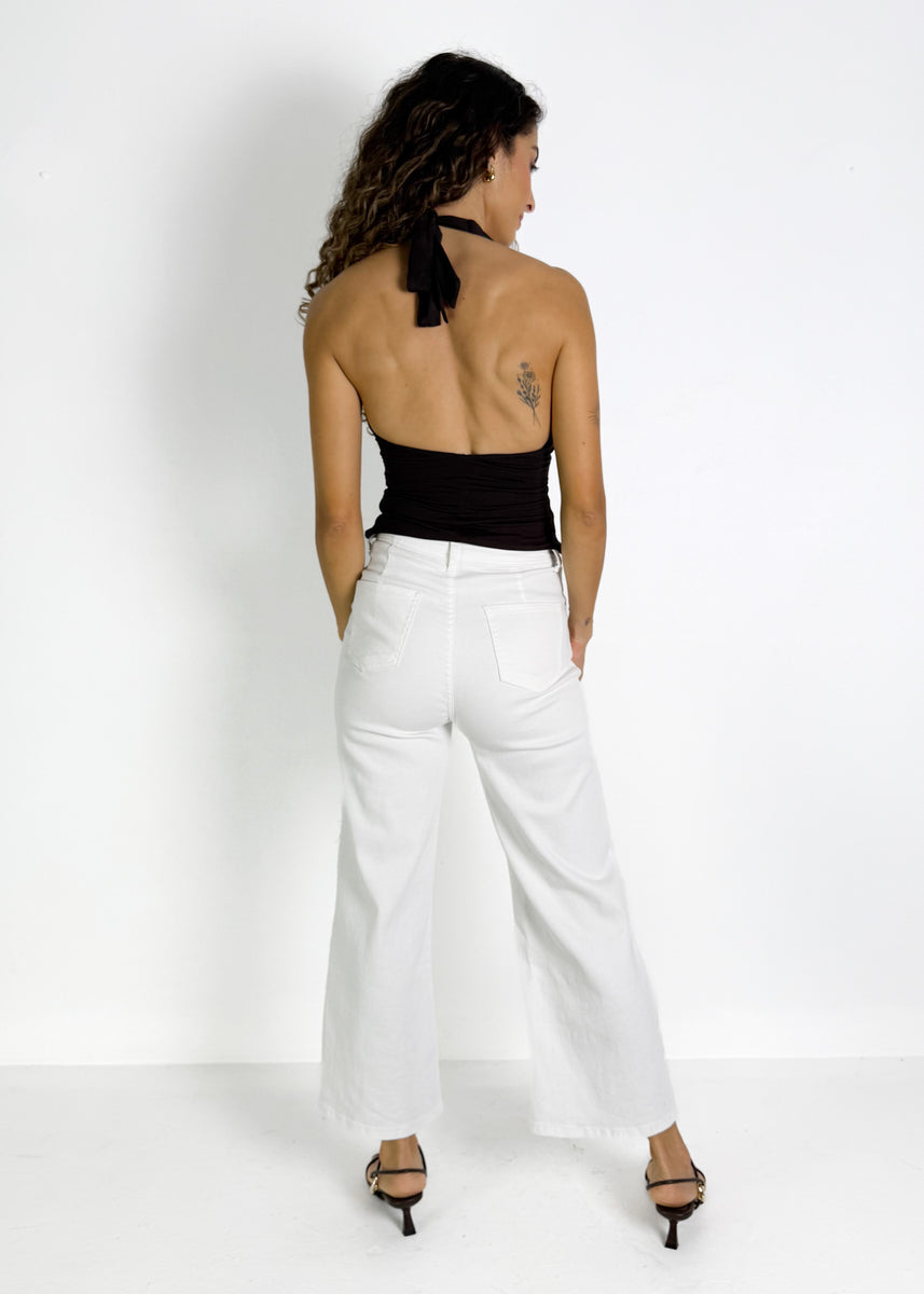 ALEYNA TOP.- CHOCOLATE