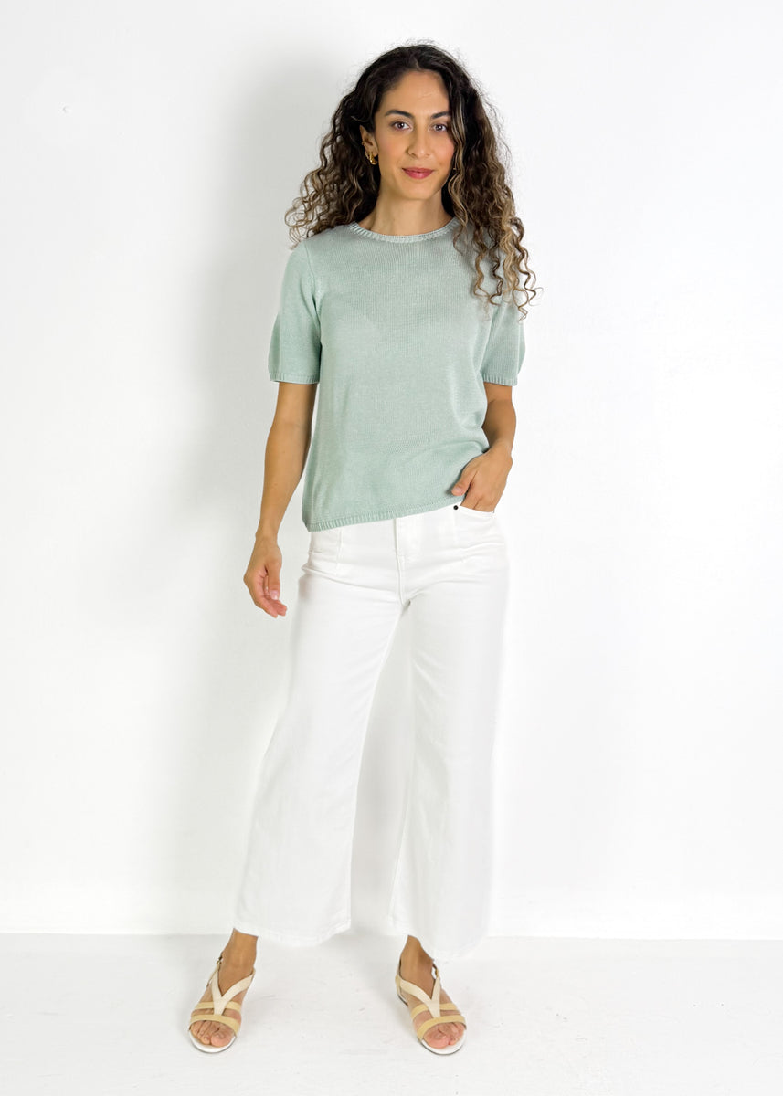 SUMMER TEE - DUCK EGG