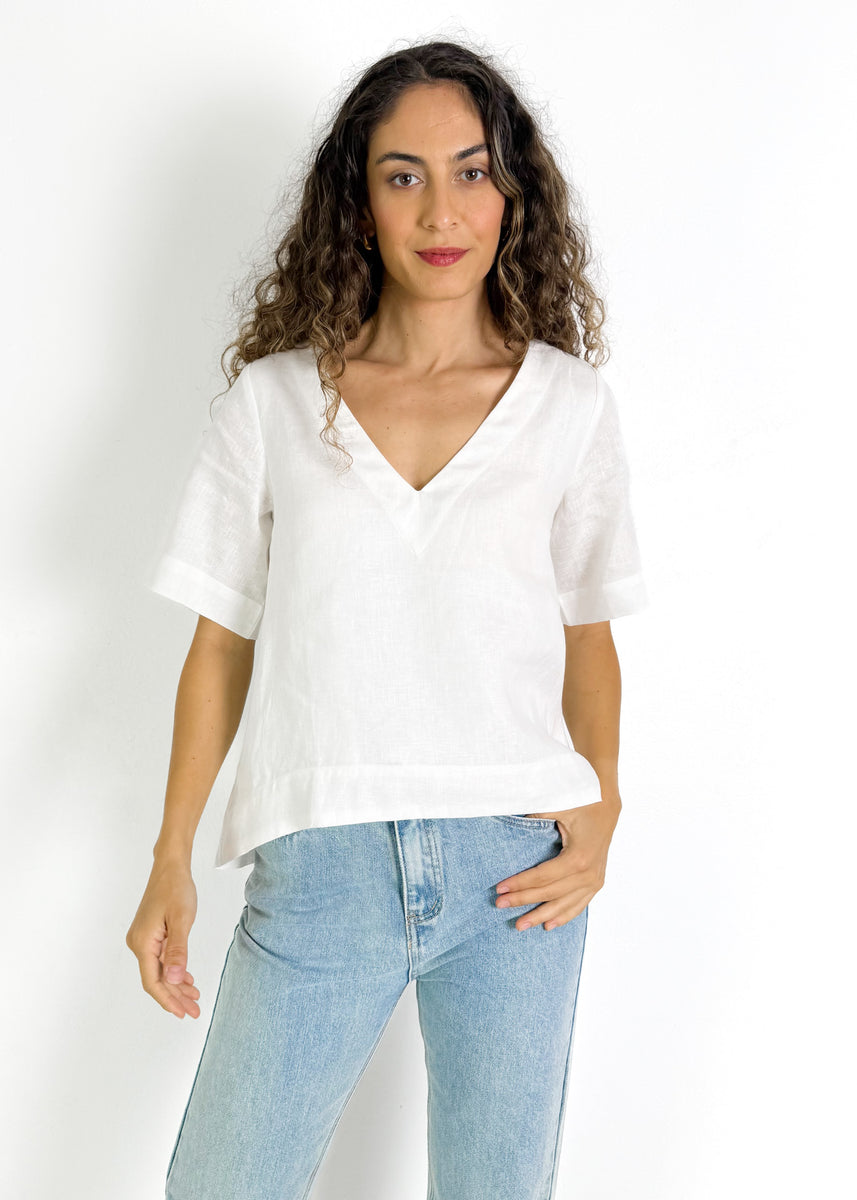 MILA TOP - WHITE