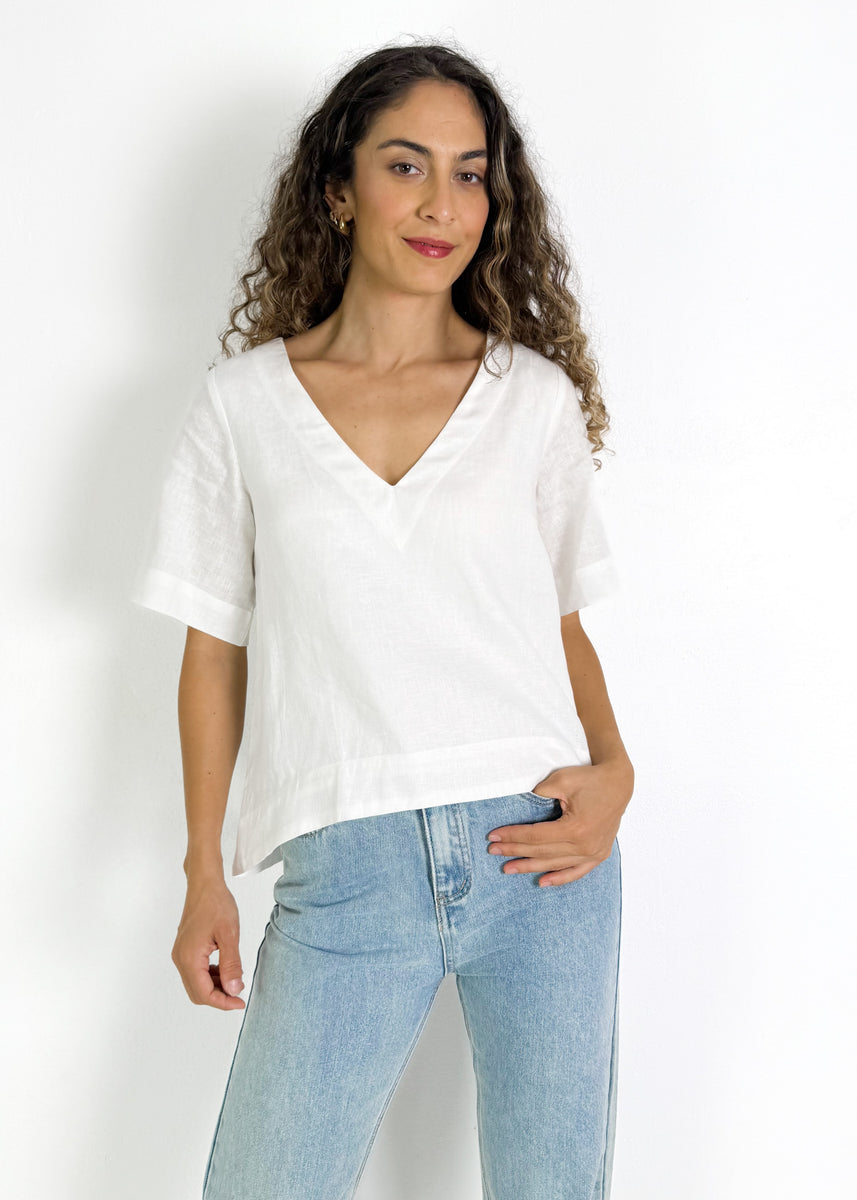 MILA TOP - WHITE