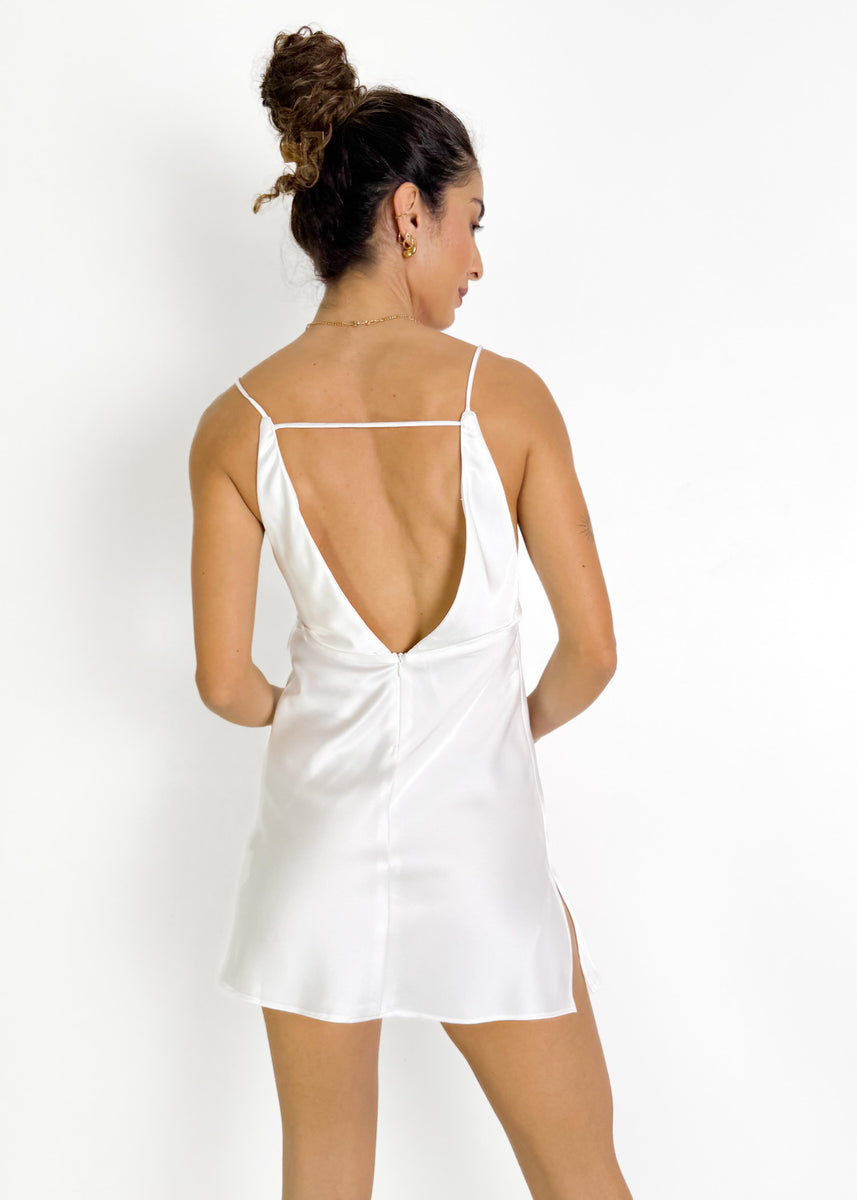 SKYLAR DRESS - WHITE