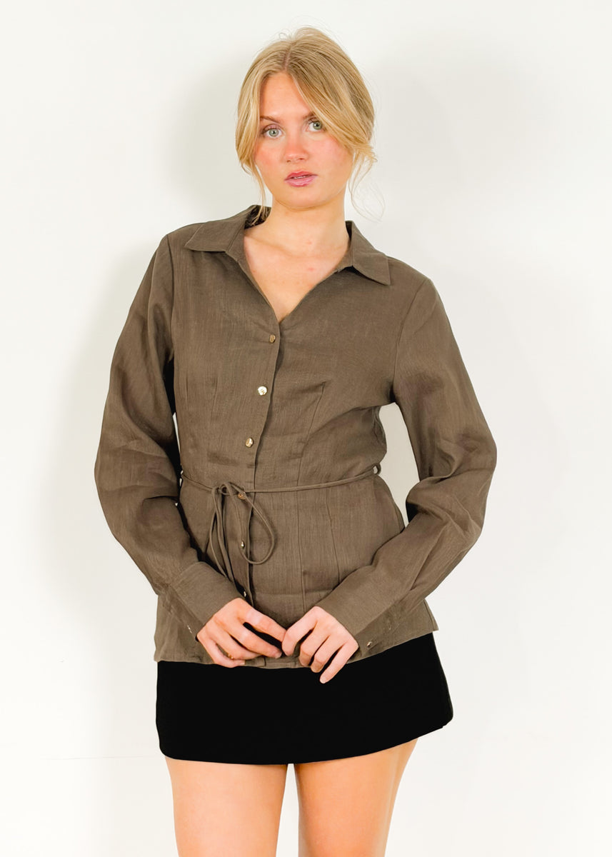VINYA TOP - CHOCOLATE