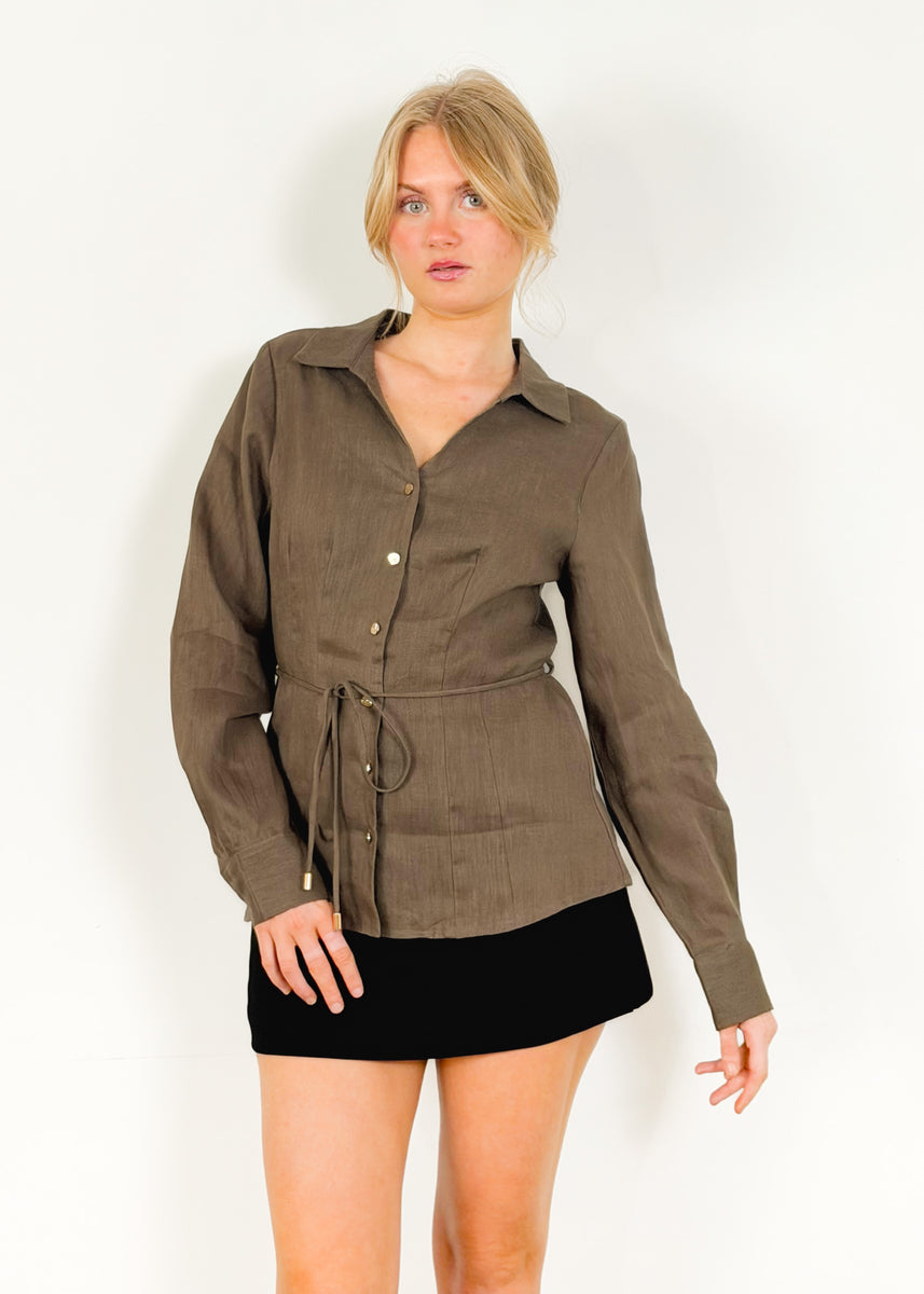 VINYA TOP - CHOCOLATE