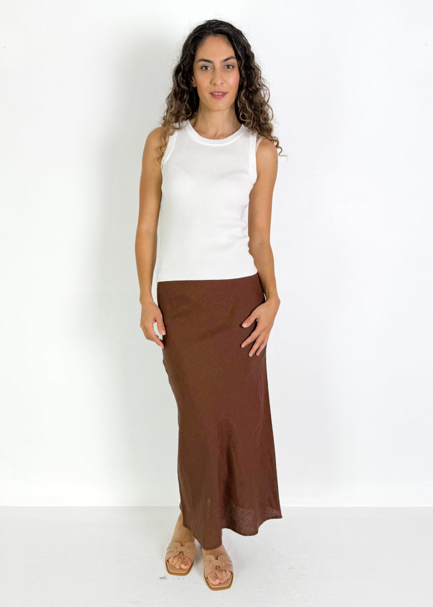 EVA TANK TOP - WHITE