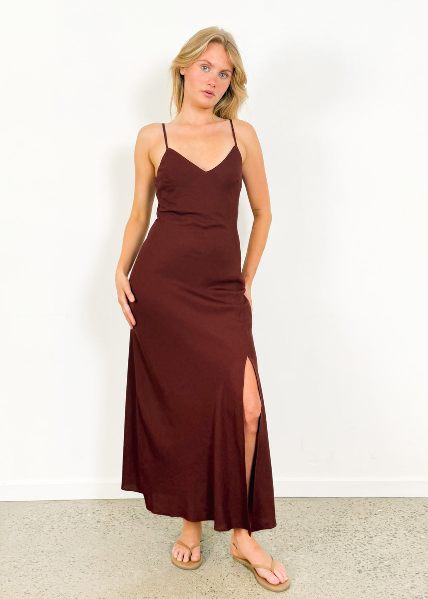 ECE DRESS - CHOCOLATE