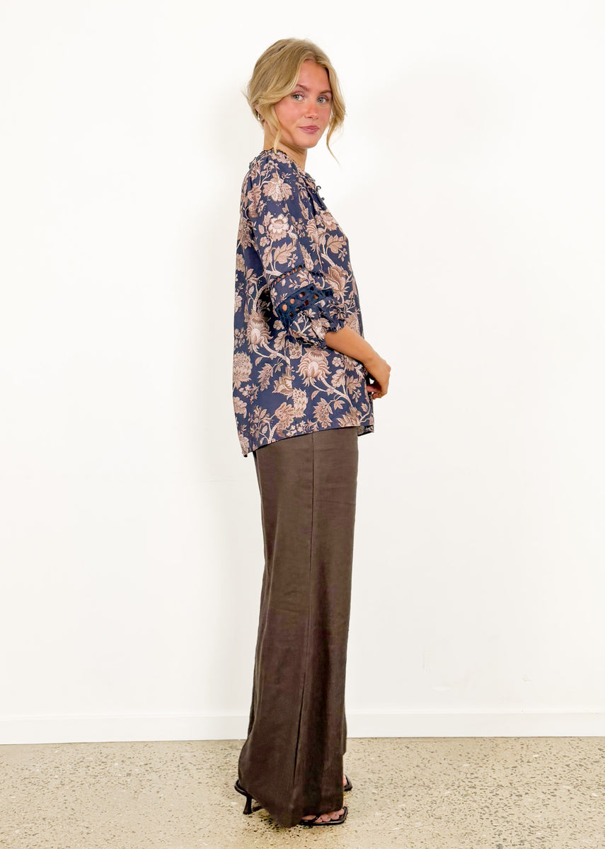 SOFIE TOP - NAVY
