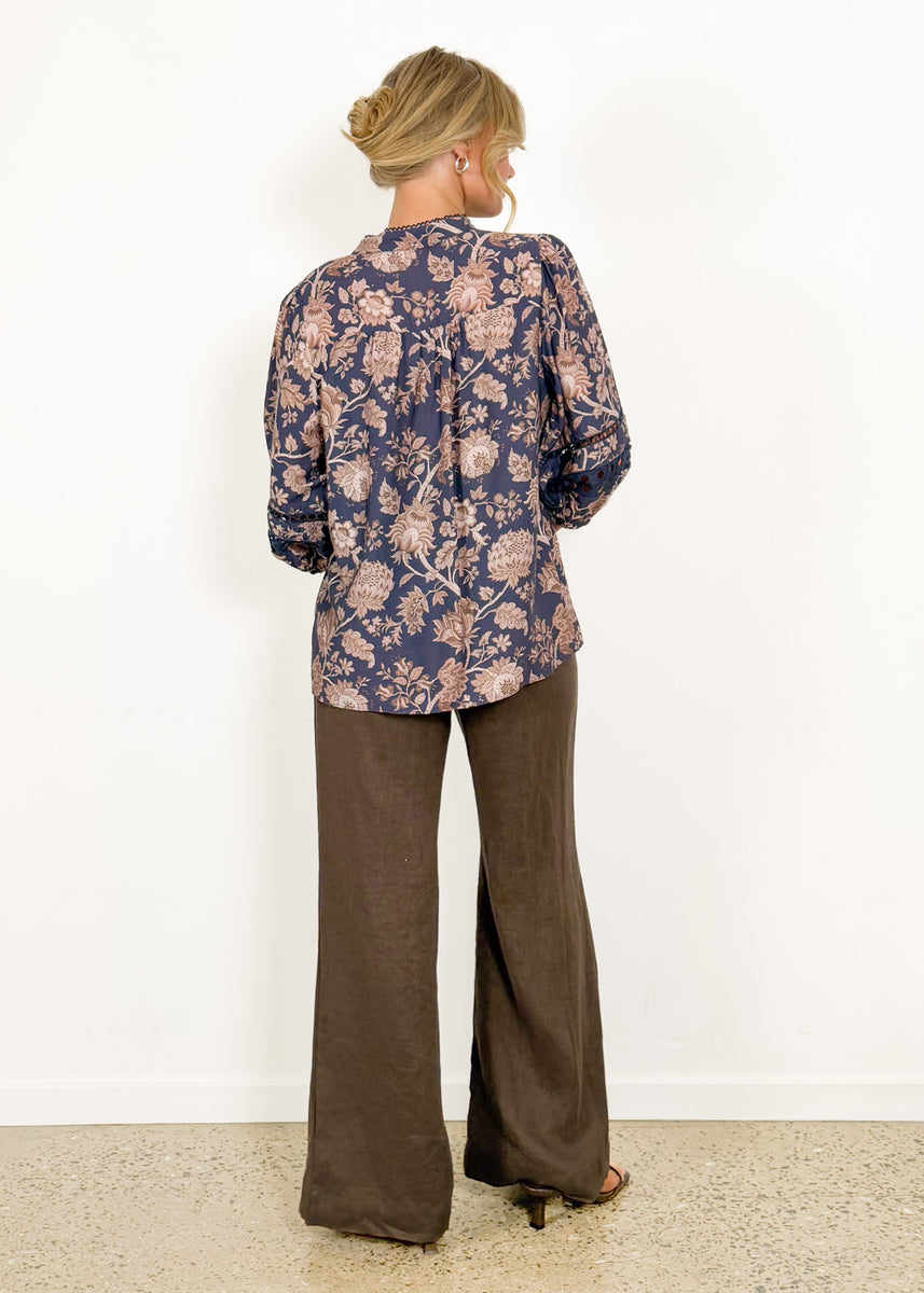 SOFIE TOP - NAVY