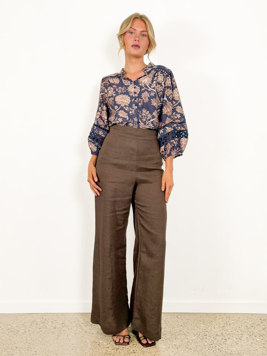 SOFIE TOP - NAVY