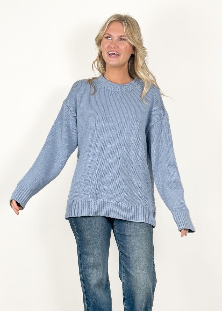 LAUREN KNIT - BLUE