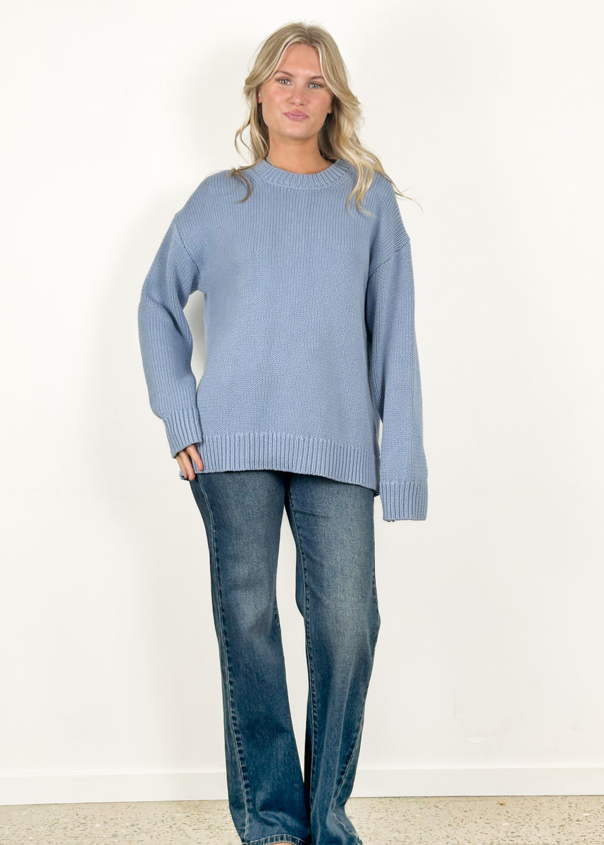 LAUREN KNIT - BLUE