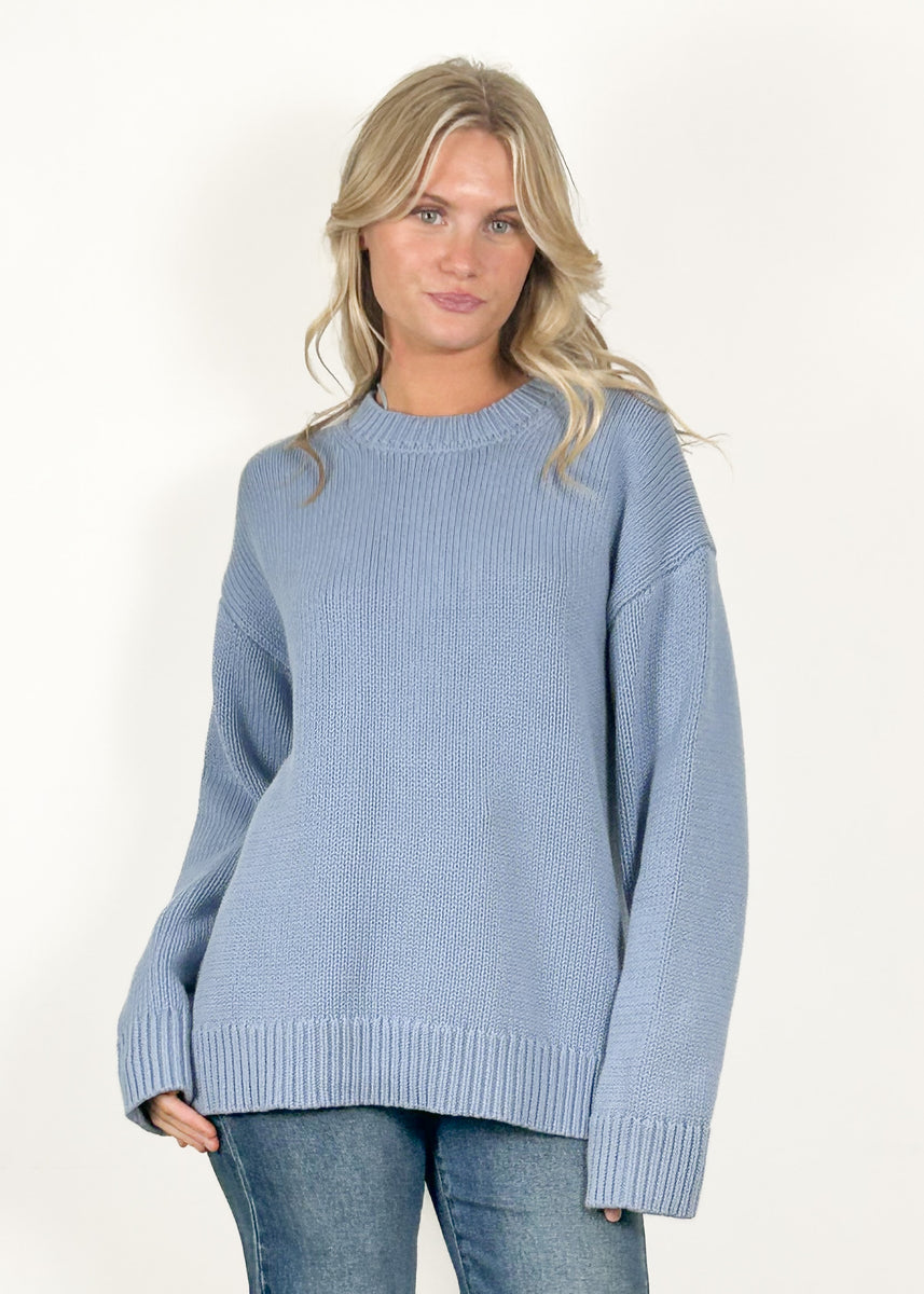 LAUREN KNIT - BLUE