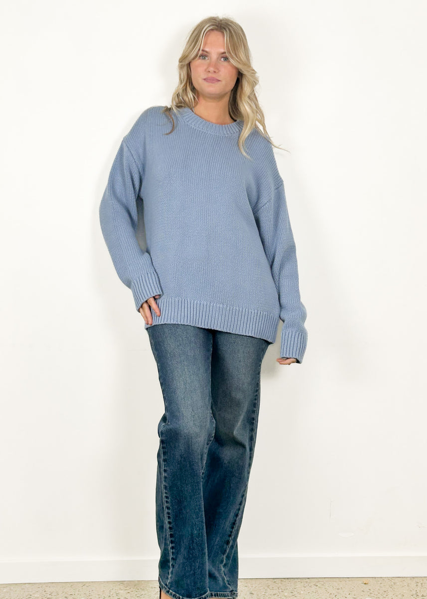 LAUREN KNIT - BLUE