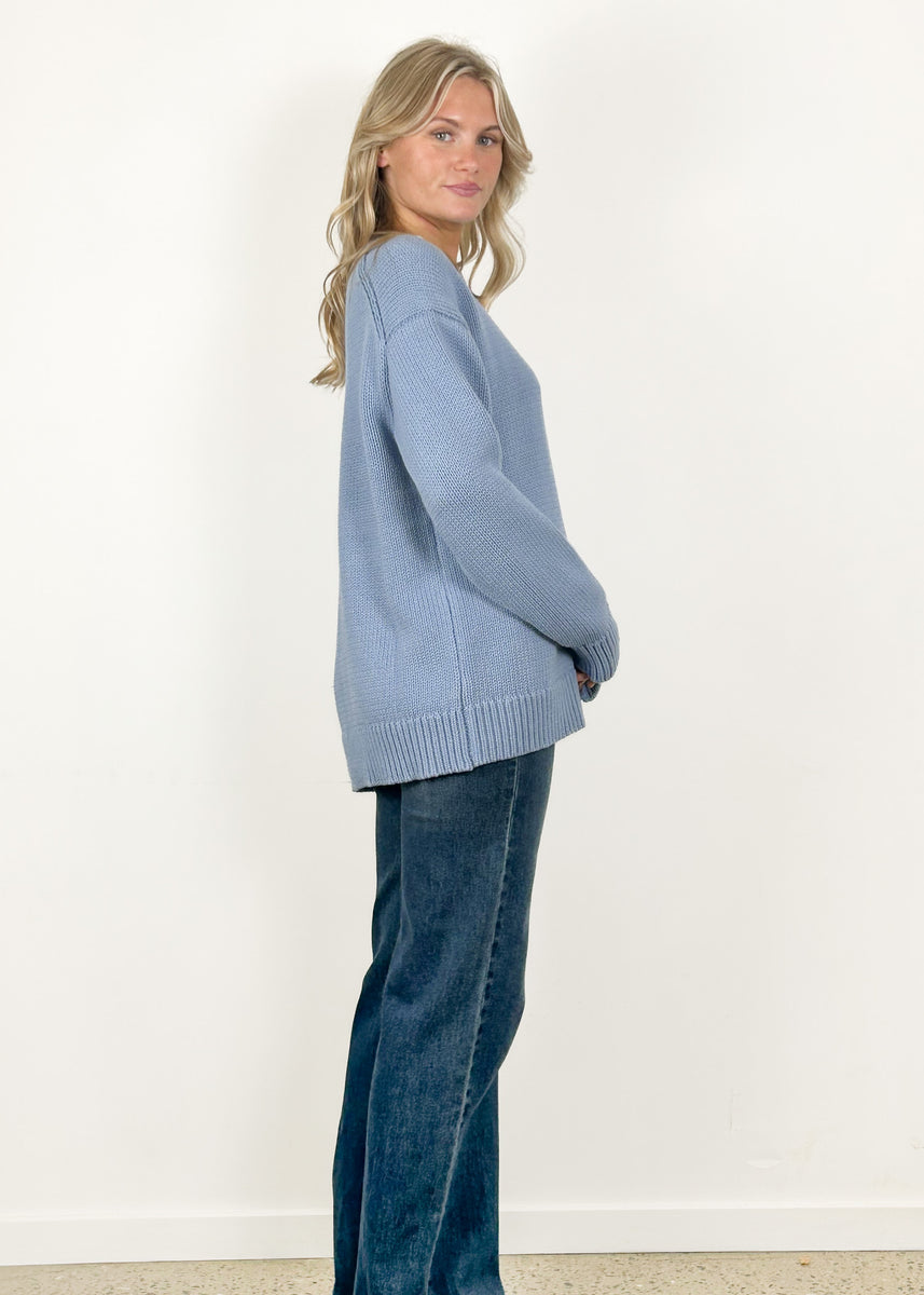 LAUREN KNIT - BLUE