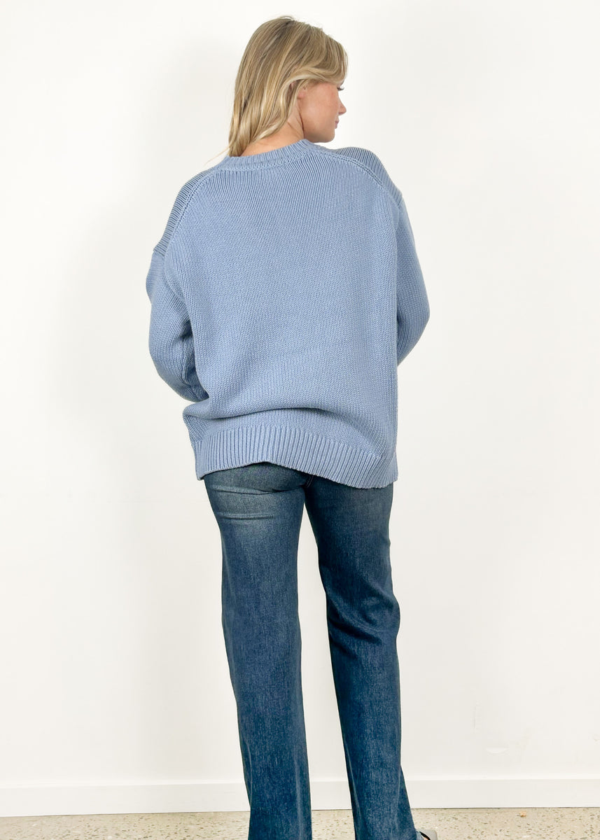 LAUREN KNIT - BLUE