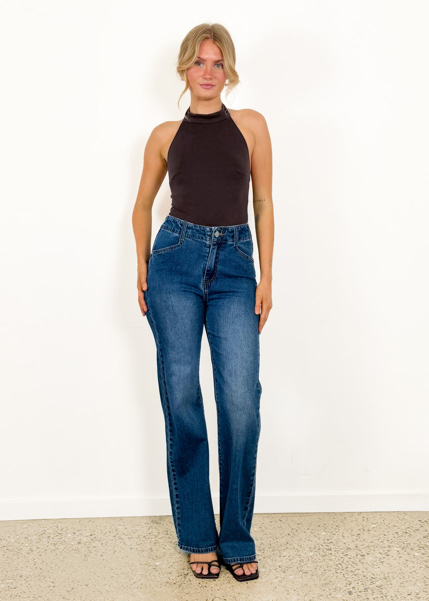 NEHA BODYSUIT - BROWN