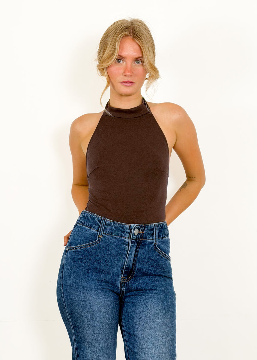 NEHA BODYSUIT - BROWN