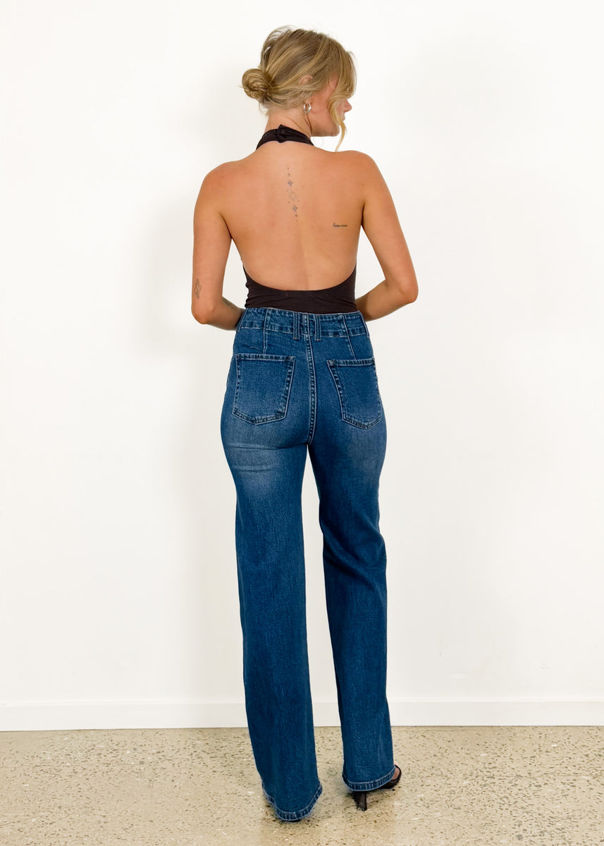 NEHA BODYSUIT - BROWN