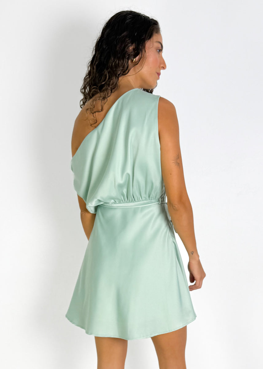 KEANE DRESS - SAGE