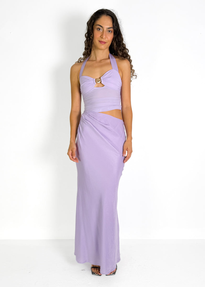 CASSIA DRESS - LILAC