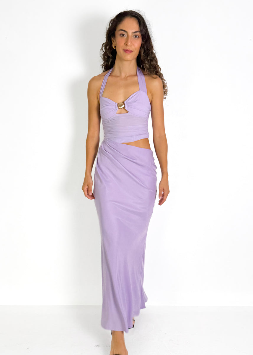 CASSIA DRESS - LILAC