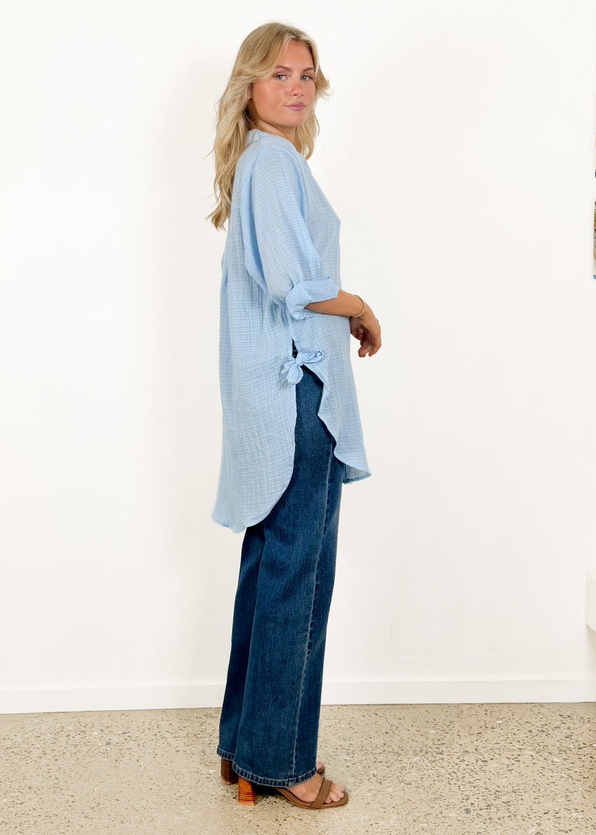 MYKI SHIRT - BABY BLUE
