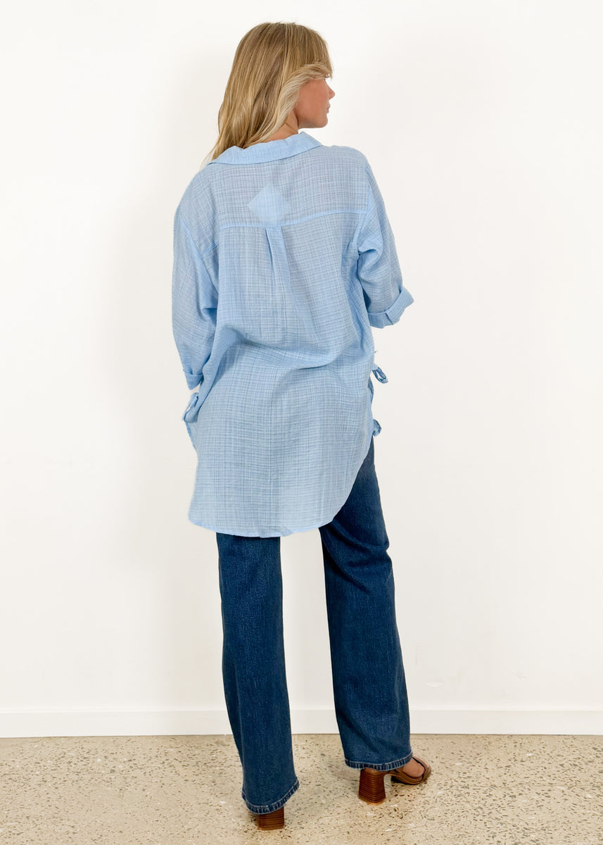 MYKI SHIRT - BABY BLUE