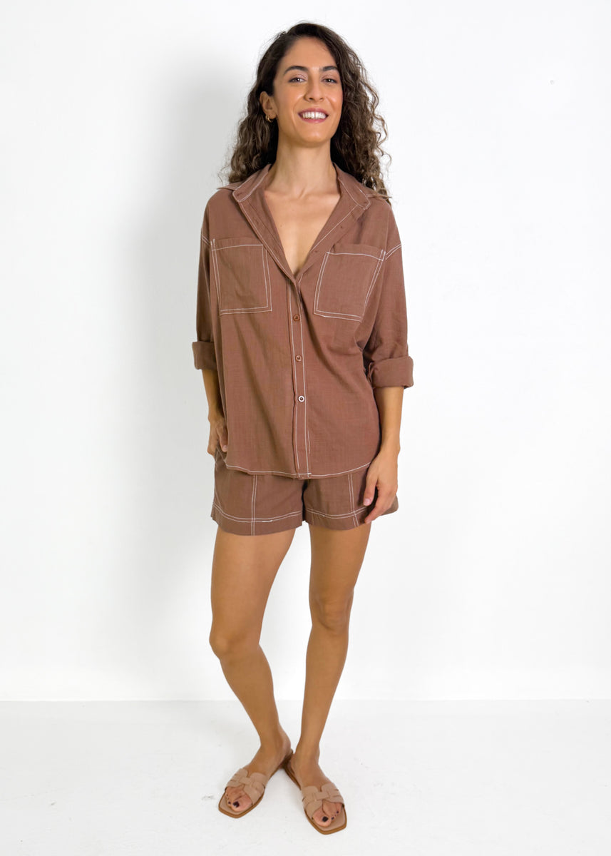 ANYA SET - CHOCOLATE